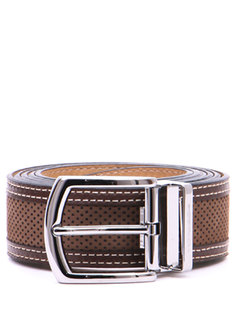 Кожаный ремень с перфорацией Moreschi