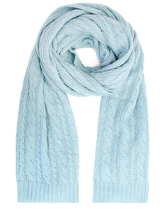 Шарф фактурной вязки косами Malo