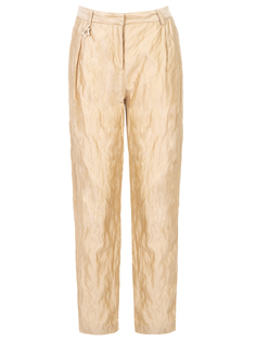 Брюки из жатой ткани Lorena Antoniazzi