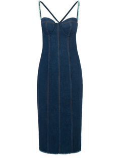 Джинсовое платье-бюстье Natasha Zinko