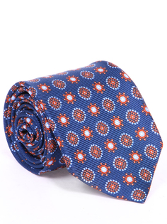 Галстук шелковый с узором Barba