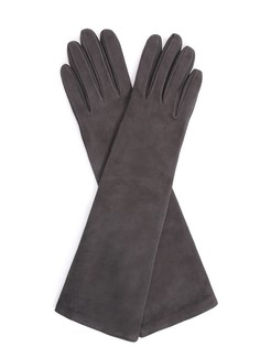 Перчатки замшевые удлиненные Sermoneta Gloves