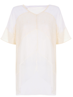 Топ с сеткой-кружевом LES Copains