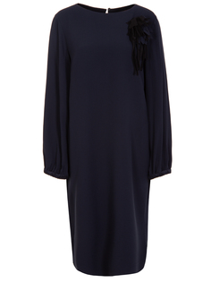 Трикотажное платье с цветком LES Copains