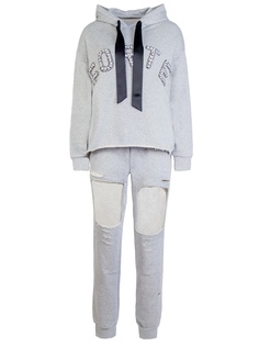 Хлопковый спортивный костюм Forte Couture