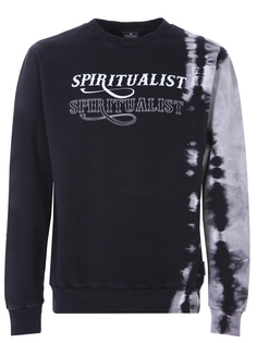 Хлопковая толстовка тай-дай Marcelo Burlon