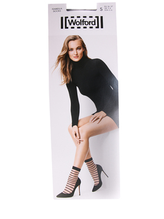 Носки капроновые в полоску Wolford