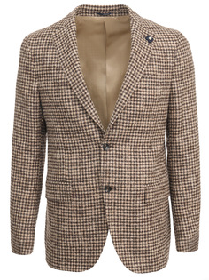 Пиджак из шерсти альпаки Lardini