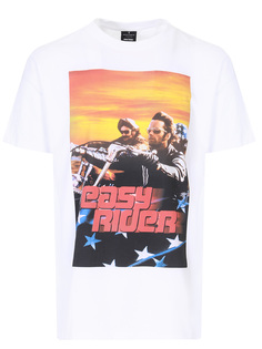 Футболка хлопковая с принтом Marcelo Burlon