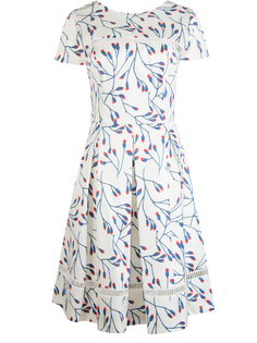 Хлопковое платье Carolina Herrera