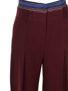 Брюки с деталью на поясе Victoria Beckham