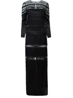 Платье с прозрачными вставками Temperley London