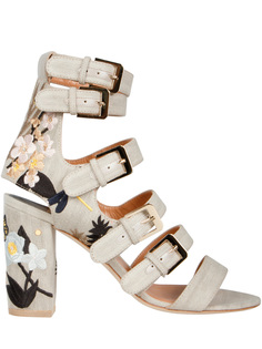 Текстильные босоножки Laurence Dacade