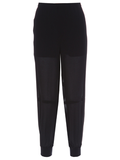 Полупрозрачные брюки-джоггеры Agnona