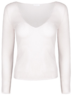 Пуловер вязки кроше из кашемира Malo