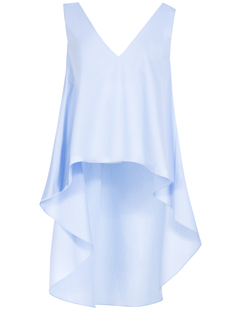 Атласный асимметричный топ Natasha Zinko