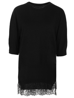 Джемпер с кружевом LES Copains