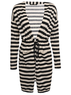 Кардиган хлопковый в полоску LES Copains