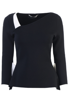 Топ с баской Roland Mouret