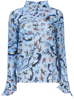 Блуза с рюшами Erdem