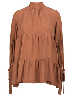 Однотонная блуза Erika Cavallini