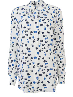 Шелковая блуза с принтом Equipment