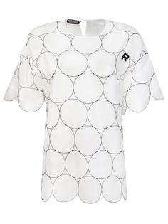 Шелковая блуза Rochas