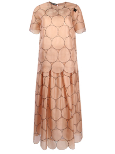 Шелковый костюм Rochas