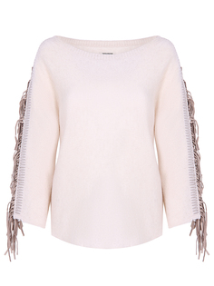 Свитер кашемировый с бахромой Zadig & Voltaire
