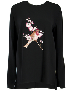 Блуза с принтом Stella Mccartney