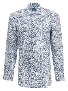 Рубашка льняная с принтом Barba