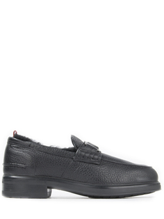 Кожаные лоферы с мехом Bally