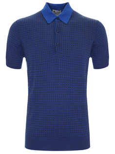 Комбинированная футболка-поло Colombo