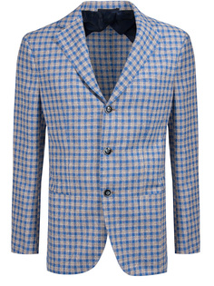 Пиджак в клетку Barba