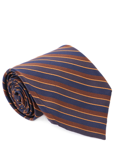 Галстук шелковый с принтом Barba