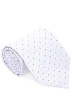 Галстук шелковый с принтом Barba