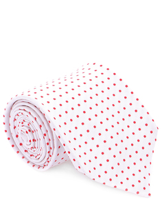 Галстук шелковый с принтом Barba