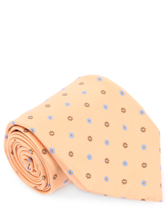 Галстук шелковый с принтом Barba