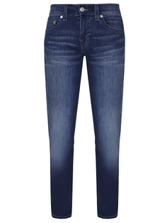 Джинсы slim fit хлопковые True Religion