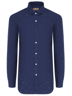 Рубашка regular fit с принтом Barba