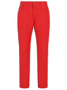 Льняные брюки прямого кроя 120% Lino