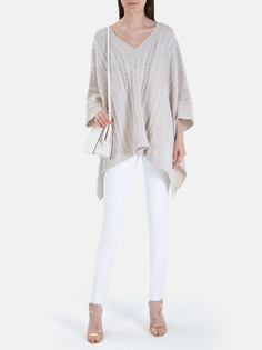 Пончо вязаное кашемировое Agnona