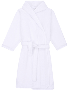 Халат хлопковый с капюшоном La Perla
