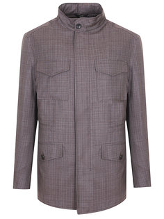 Куртка удлиненная шерстяная Brioni