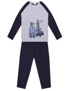 Пижама с принтом хлопковая La Perla