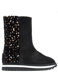 Замшевые полусапоги с мехом Doucal`S