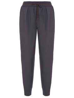 Брюки-джоггеры шерстяные Lorena Antoniazzi