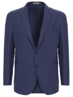 Пиджак шерстяной в полоску Boglioli