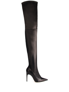 Кожаные ботфорты Sergio Rossi