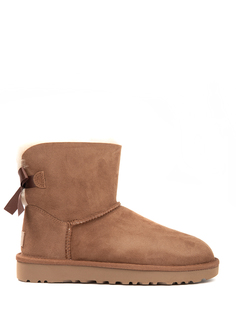 Замшевые угги с мехом UGG Australia